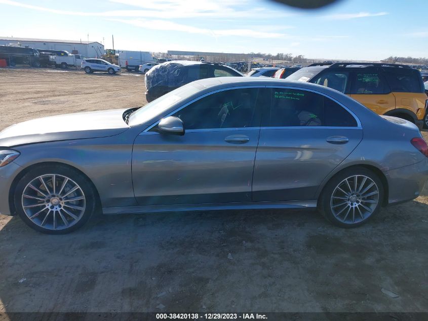 2015 Mercedes-Benz C 300 4Matic/Luxury 4Matic/Sport 4Matic VIN: 55SWF4KB9FU014910 Lot: 38420138