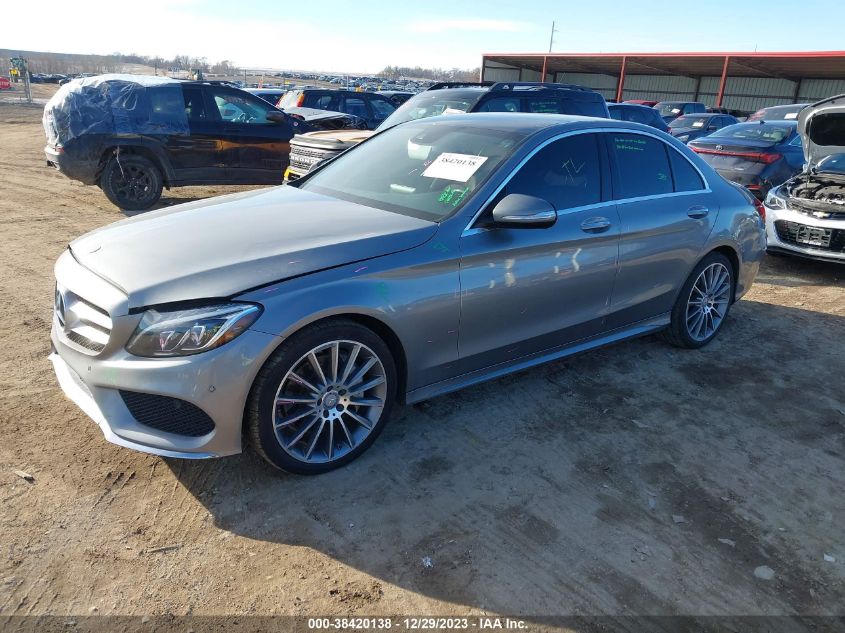 2015 Mercedes-Benz C 300 4Matic/Luxury 4Matic/Sport 4Matic VIN: 55SWF4KB9FU014910 Lot: 38420138