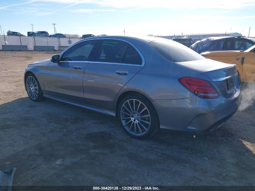 2015 Mercedes-Benz C 300 4Matic/Luxury 4Matic/Sport 4Matic VIN: 55SWF4KB9FU014910 Lot: 38420138