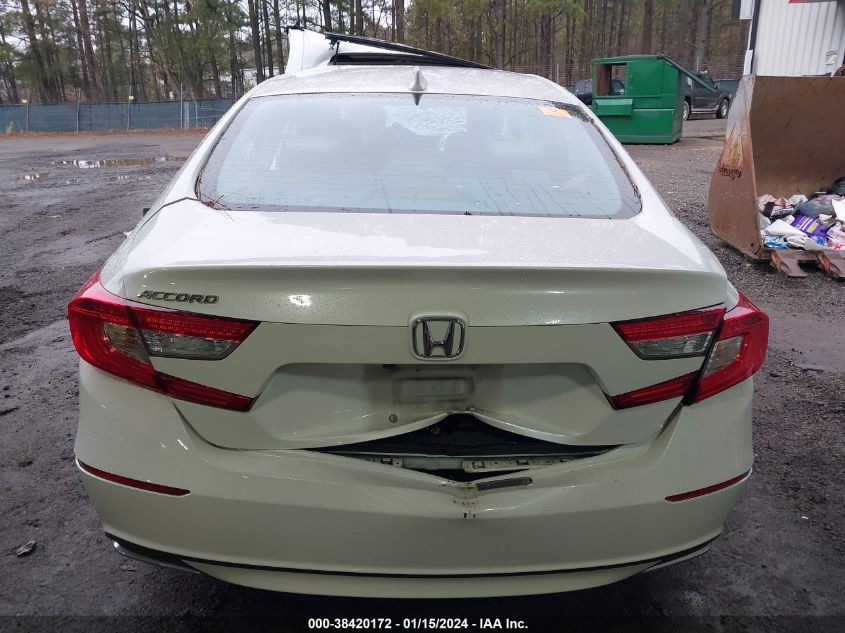 2020 Honda Accord Ex-L VIN: 1HGCV1F52LA052236 Lot: 38420172