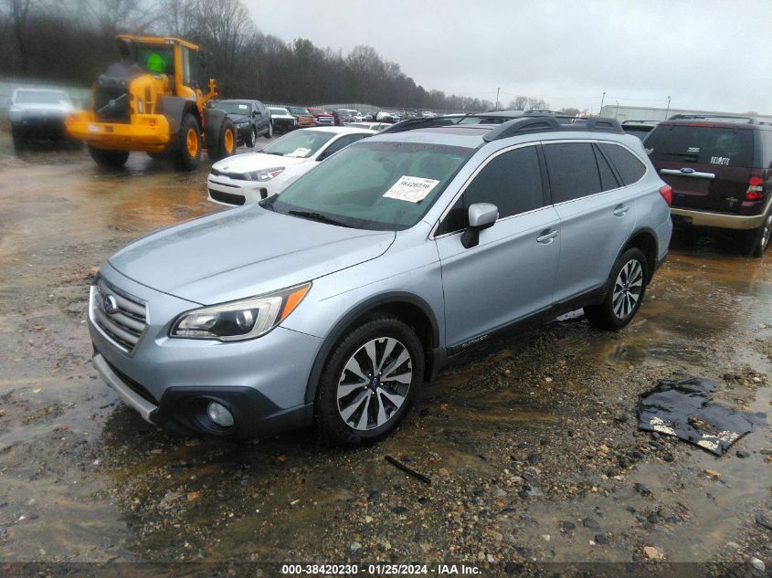 2015 Subaru Outback 2.5I Limited VIN: 4S4BSBNC2F3290066 Lot: 38420230