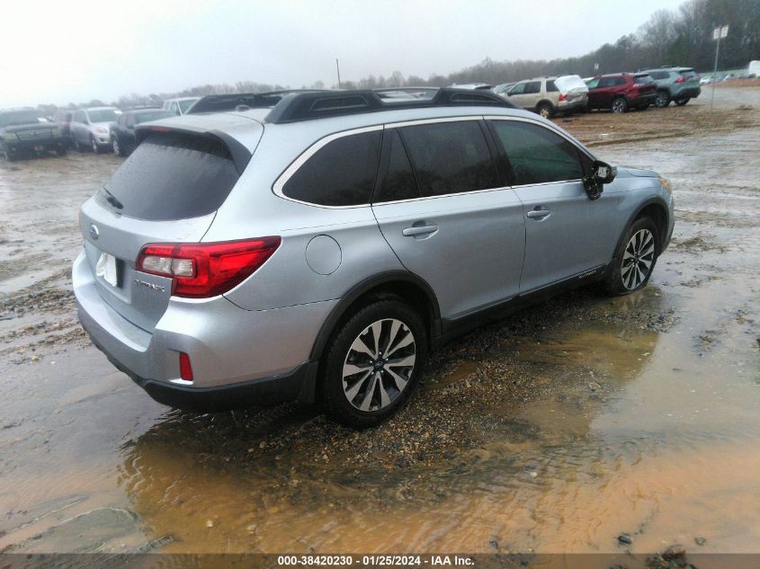 2015 Subaru Outback 2.5I Limited VIN: 4S4BSBNC2F3290066 Lot: 38420230