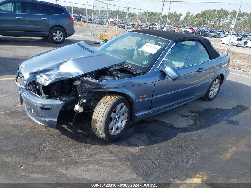 2001 BMW 3 Series 325Ci VIN: WBABS33441JY50483 Lot: 38420310