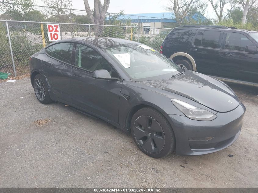 5YJ3E1EA3MF047536 2021 Tesla Model 3 Standard Range Plus Rear-Wheel Drive