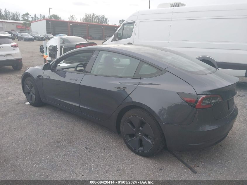 5YJ3E1EA3MF047536 2021 Tesla Model 3 Standard Range Plus Rear-Wheel Drive