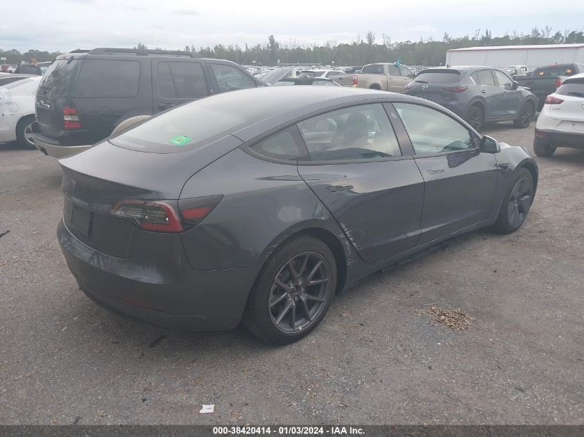 5YJ3E1EA3MF047536 2021 Tesla Model 3 Standard Range Plus Rear-Wheel Drive