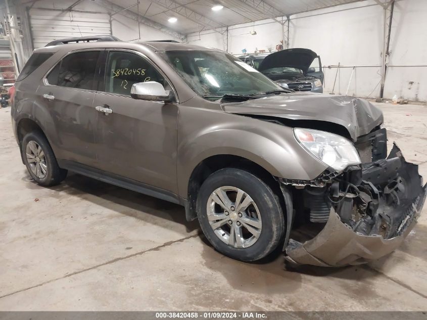2012 Chevrolet Equinox 1Lt VIN: 2GNFLEEK1C6382163 Lot: 38420458