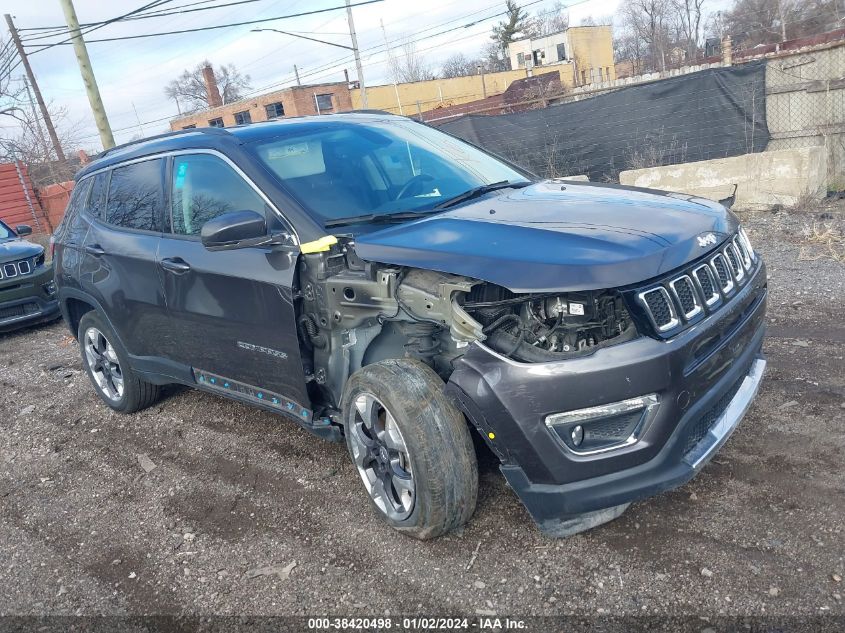 2020 Jeep Compass Limited 4X4 VIN: 3C4NJDCB6LT146241 Lot: 38420498