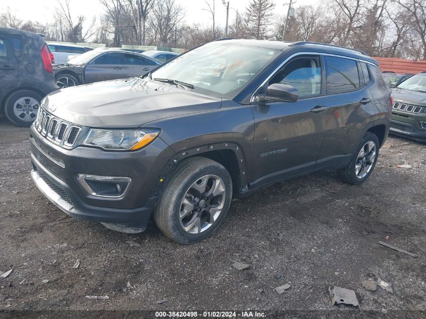 2020 Jeep Compass Limited 4X4 VIN: 3C4NJDCB6LT146241 Lot: 38420498