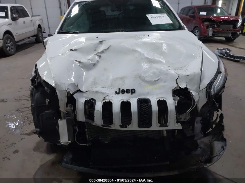 2018 Jeep Cherokee Latitude 4X4 VIN: 1C4PJMCB9JD539646 Lot: 38420504