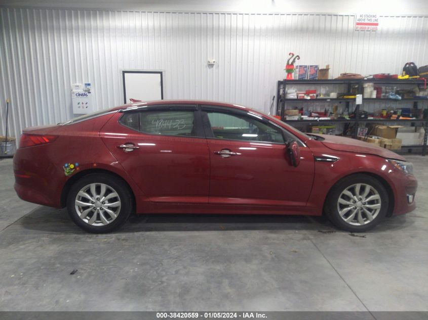 2014 Kia Optima Ex VIN: 5XXGN4A70EG346140 Lot: 38420559