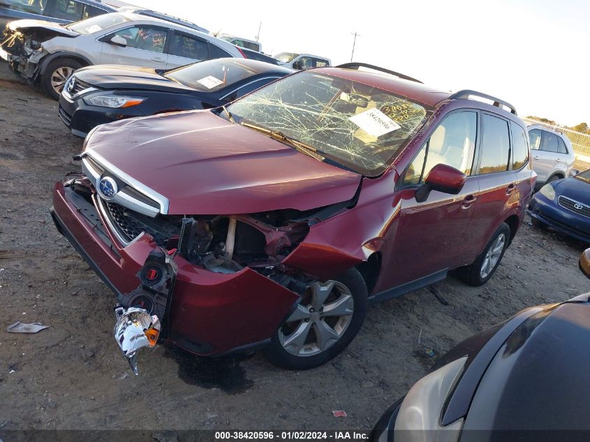 2014 Subaru Forester 2.5I Premium VIN: JF2SJAECXEH533613 Lot: 38420596