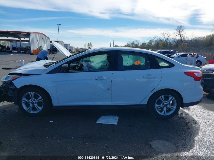 2014 Ford Focus Se VIN: 1FADP3F2XEL455067 Lot: 38420615