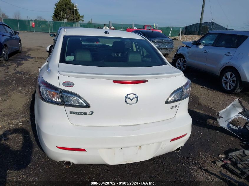 2011 Mazda Mazda3 S Grand Touring VIN: JM1BL1W53B1369473 Lot: 38420702