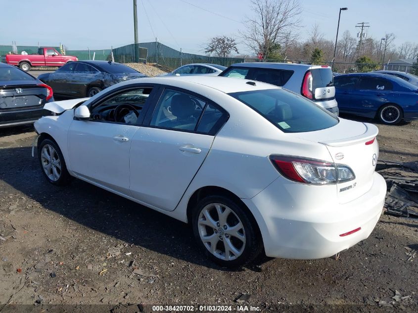 2011 Mazda Mazda3 S Grand Touring VIN: JM1BL1W53B1369473 Lot: 38420702