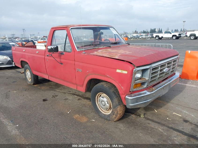 1984 Ford F150 VIN: 1FTEF15F1EPA07724 Lot: 38420757