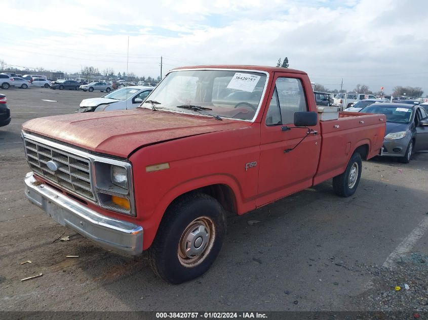 1984 Ford F150 VIN: 1FTEF15F1EPA07724 Lot: 38420757