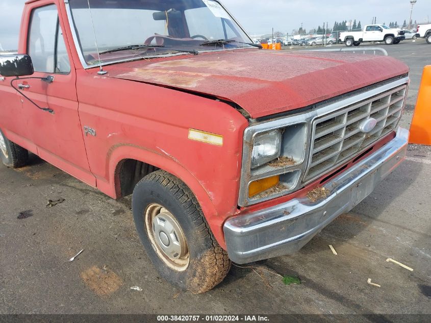 1984 Ford F150 VIN: 1FTEF15F1EPA07724 Lot: 38420757