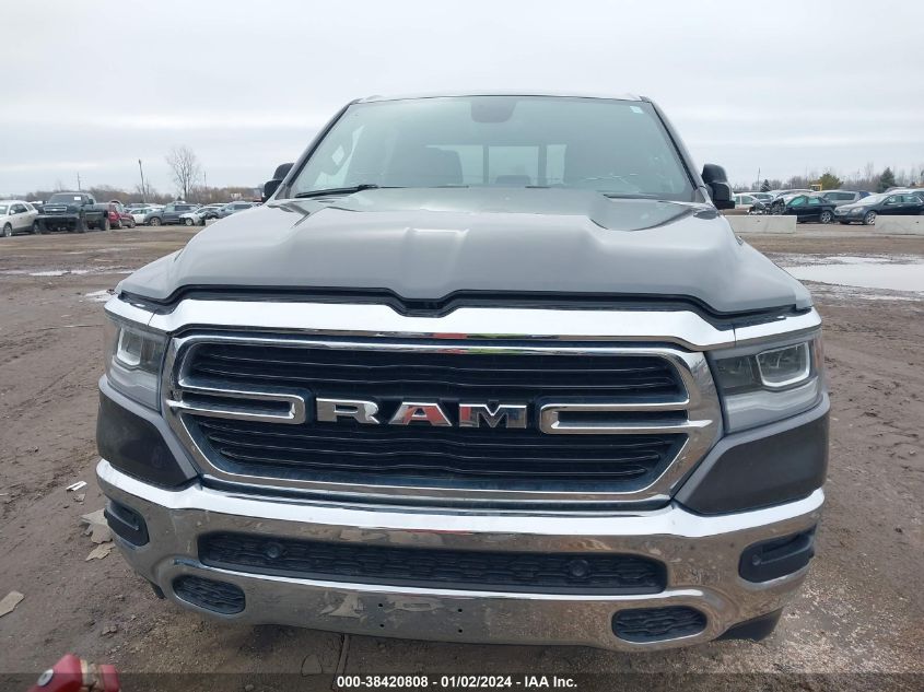 2019 Ram 1500 Big Horn/Lone Star 4X4 5'7 Box VIN: 1C6SRFFT9KN788907 Lot: 39018293