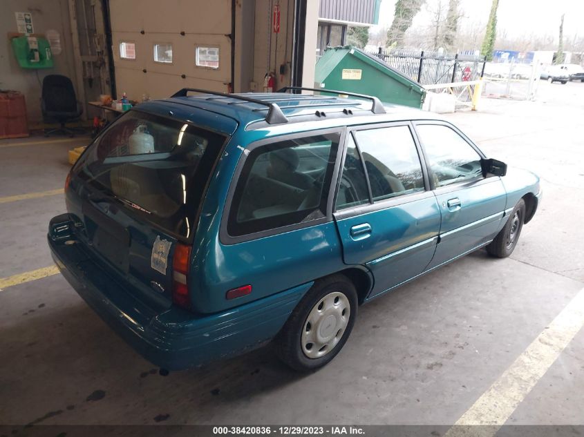 1994 Ford Escort Lx/Sport VIN: 3FARP15JXRR127402 Lot: 38420836