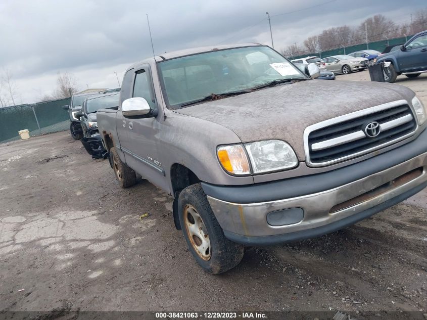 2002 Toyota Tundra Sr5 VIN: 5TBBN44152S263405 Lot: 38421063