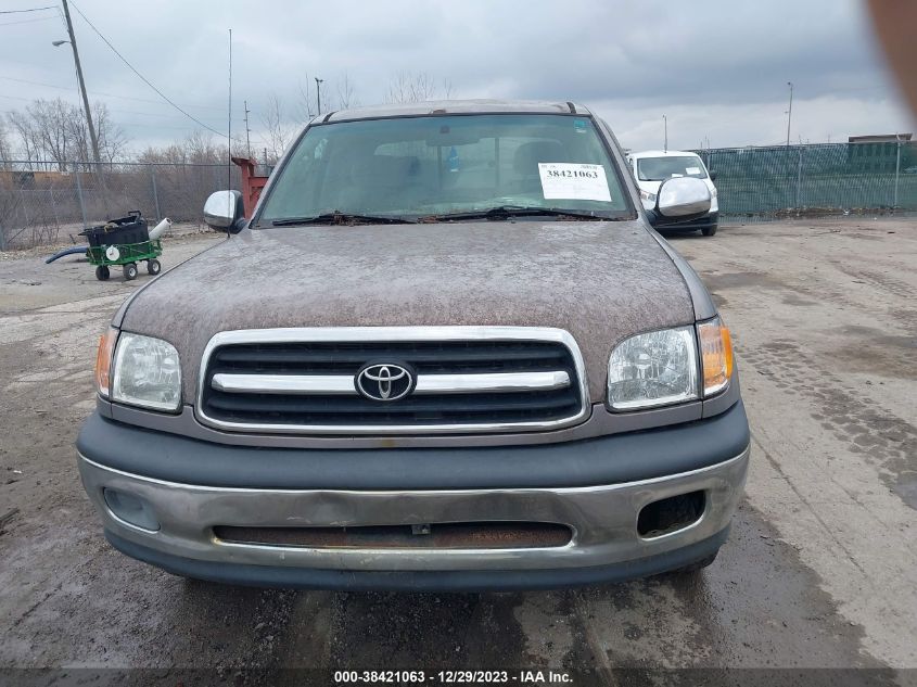 2002 Toyota Tundra Sr5 VIN: 5TBBN44152S263405 Lot: 38421063