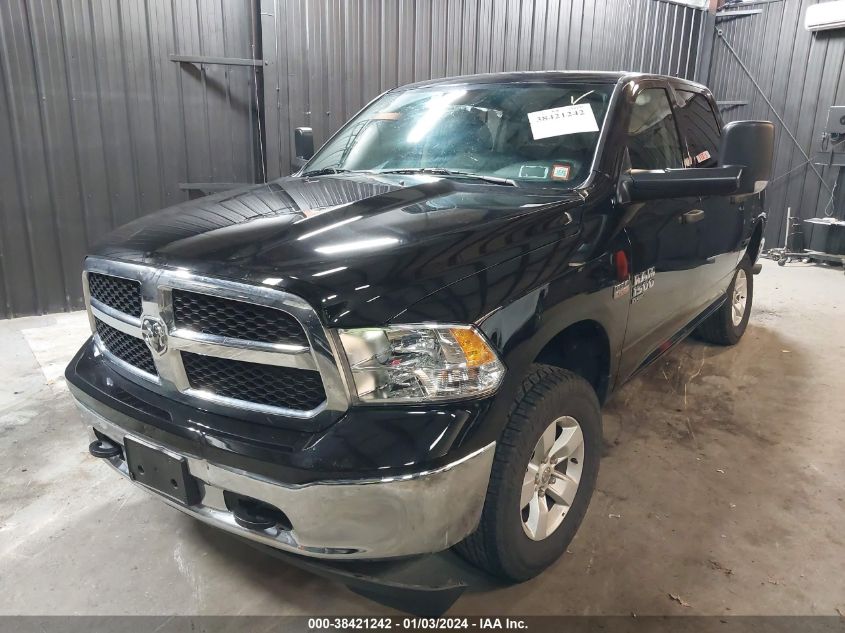 2022 Ram 1500 Classic Tradesman 4X4 6'4 Box VIN: 1C6RR7ST8NS233494 Lot: 38421242