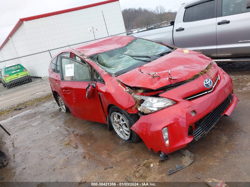 2013 Toyota Prius V Three VIN: JTDZN3EU4D3249380 Lot: 38421356