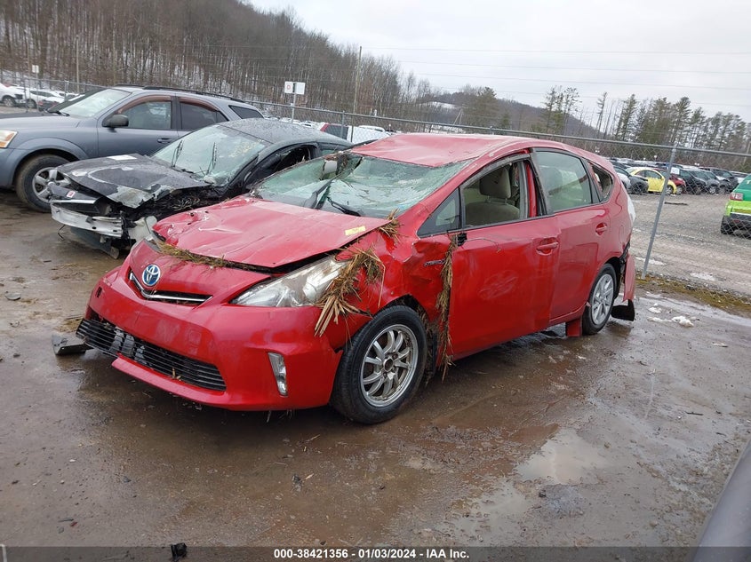 2013 Toyota Prius V Three VIN: JTDZN3EU4D3249380 Lot: 38421356