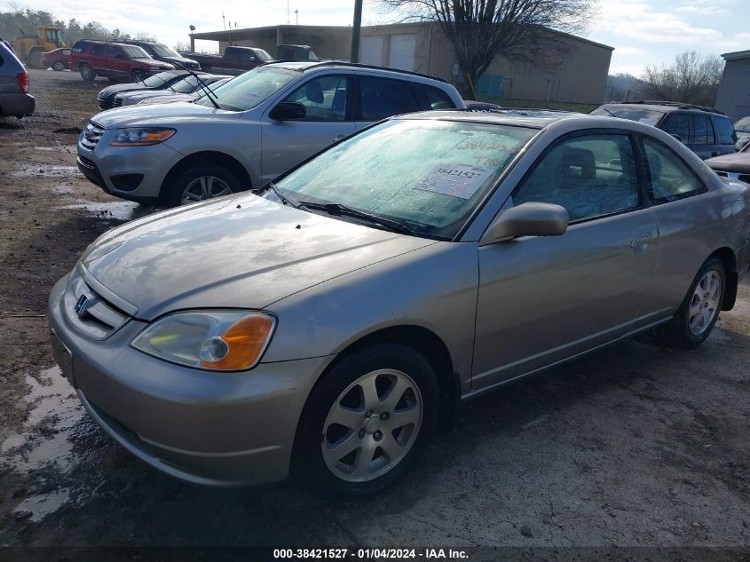 2003 Honda Civic Ex VIN: 1HGEM22953L030021 Lot: 38421527