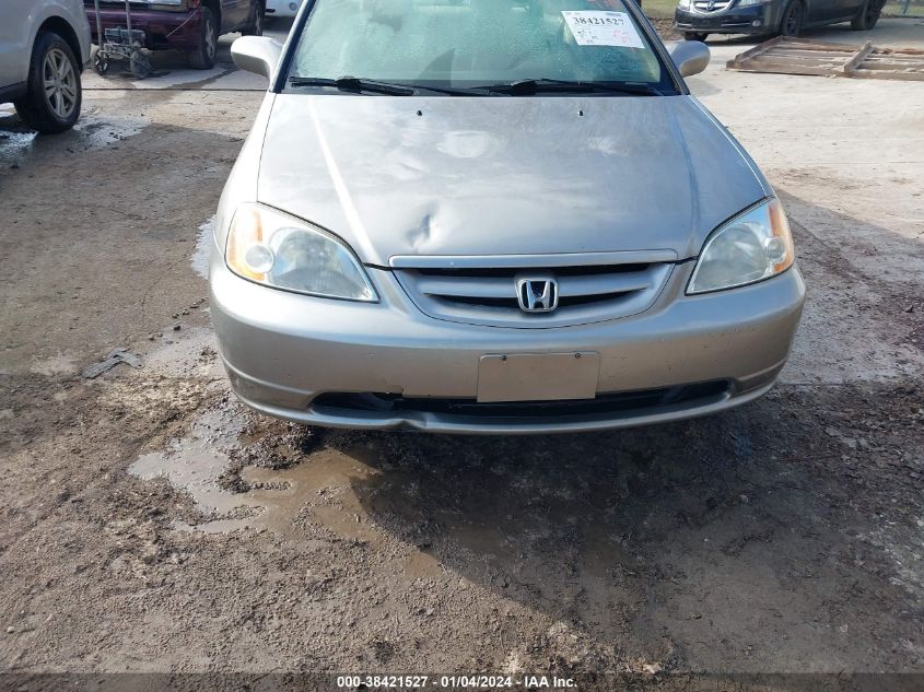 2003 Honda Civic Ex VIN: 1HGEM22953L030021 Lot: 38421527