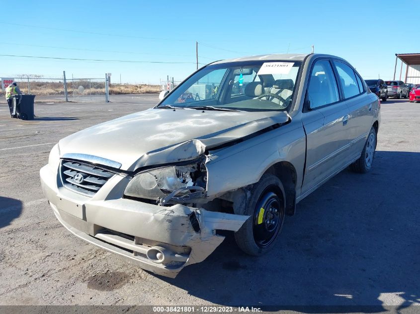 KMHDN46D06U214021 2006 Hyundai Elantra Gls/Limited