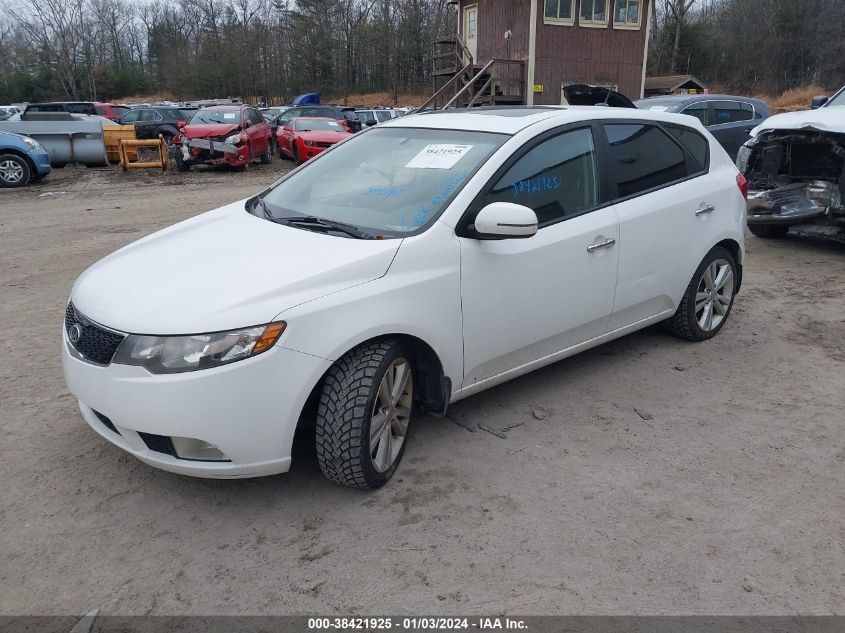 2012 Kia Forte 5-Door VIN: KNAFW5A38C5468576 Lot: 38421925