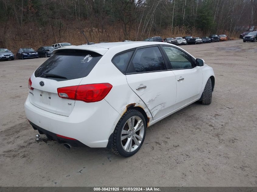 2012 Kia Forte 5-Door VIN: KNAFW5A38C5468576 Lot: 38421925