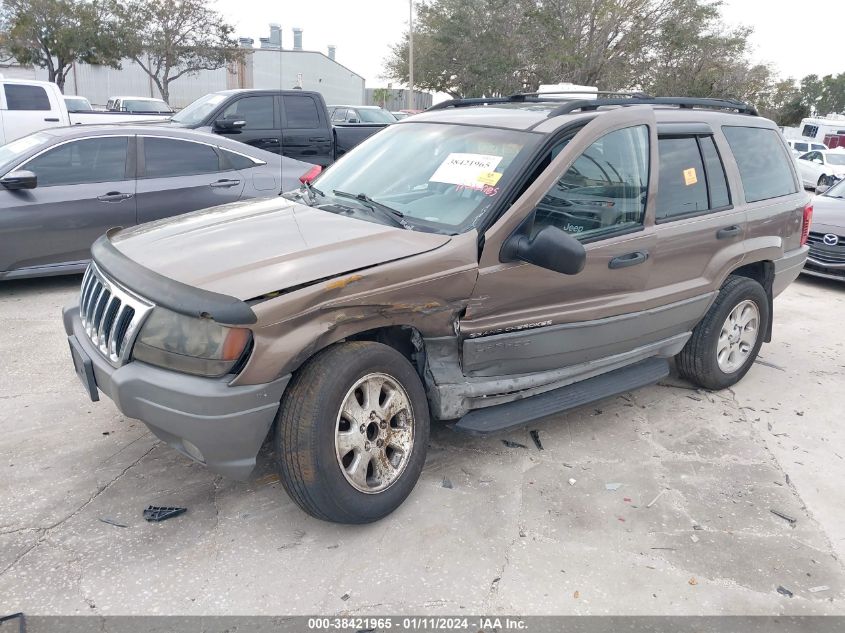 2001 Jeep Grand Cherokee Laredo VIN: 1J4GW48NX1C554595 Lot: 38421965