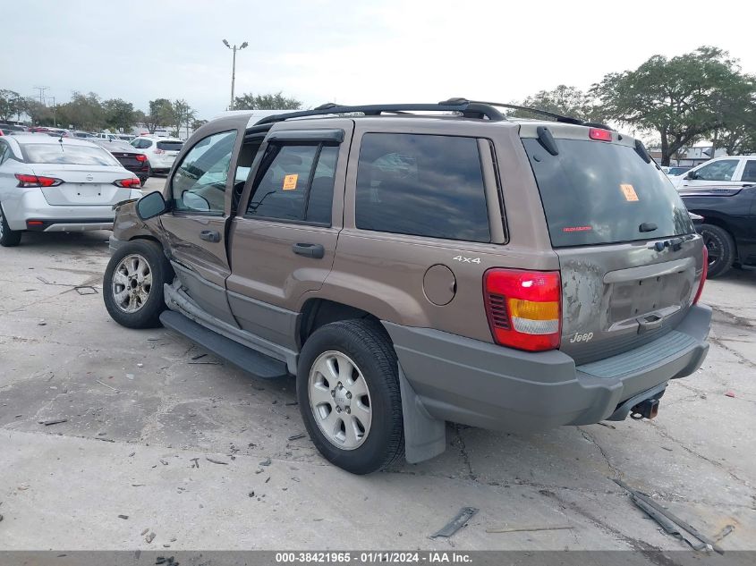 2001 Jeep Grand Cherokee Laredo VIN: 1J4GW48NX1C554595 Lot: 38421965