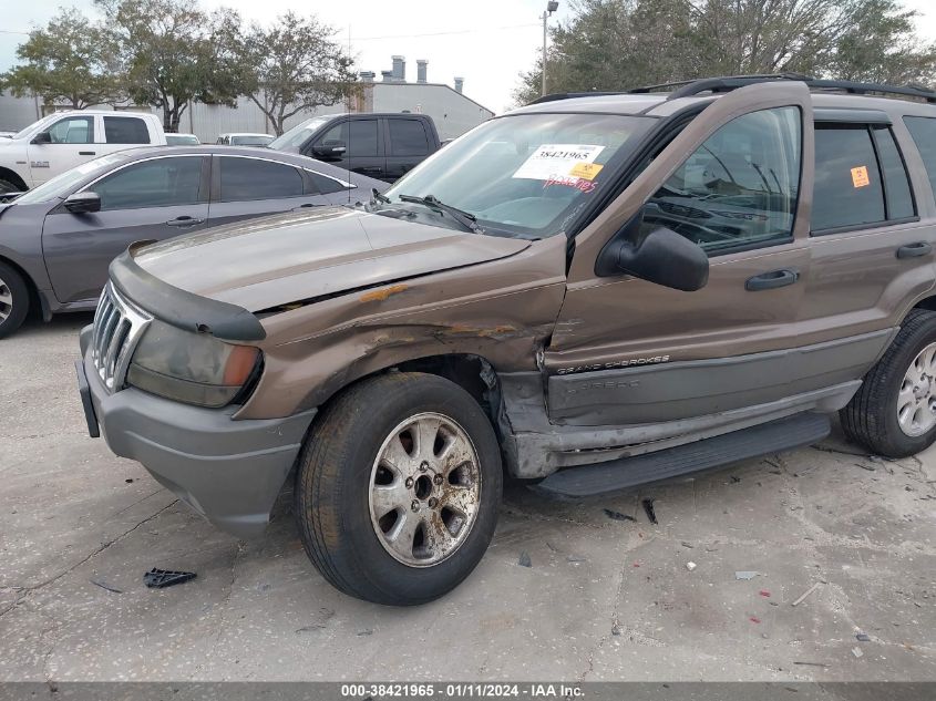 2001 Jeep Grand Cherokee Laredo VIN: 1J4GW48NX1C554595 Lot: 38421965