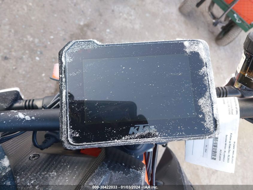 2023 Ktm 1290 Super Duke R VIN: VBKV39409PM971303 Lot: 38422033