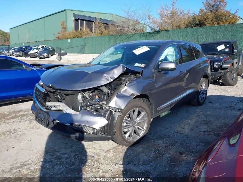 5J8TC2H53LL020134 2020 Acura Rdx Technology Package