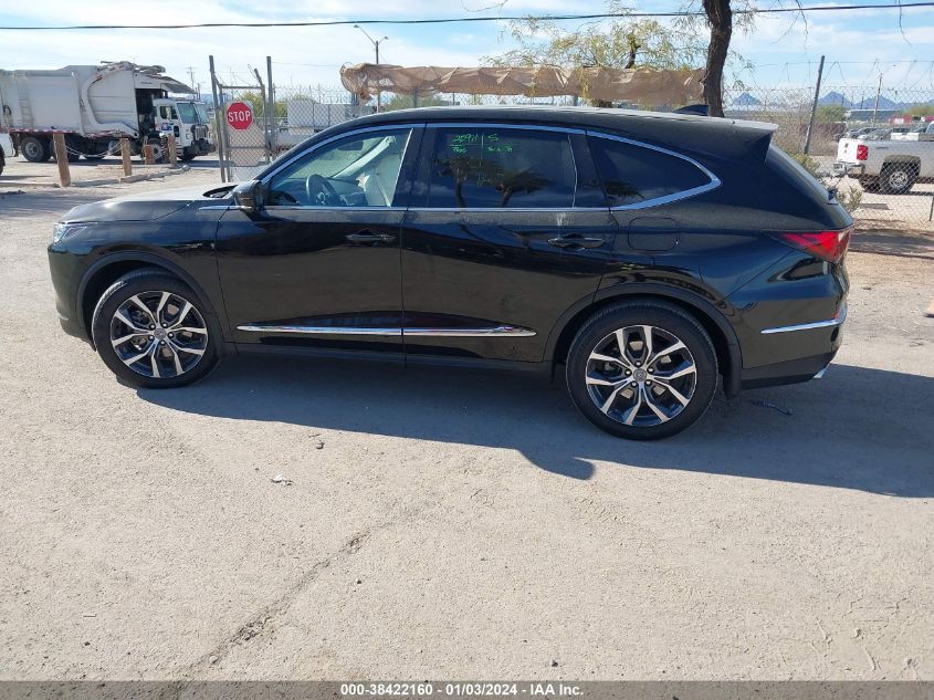 2023 Acura Mdx Technology Package VIN: 5J8YD9H41PL001445 Lot: 38422160