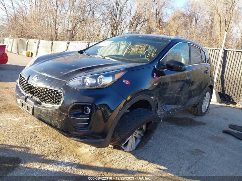 2019 Kia Sportage Lx VIN: KNDPMCAC1K7627068 Lot: 38422310