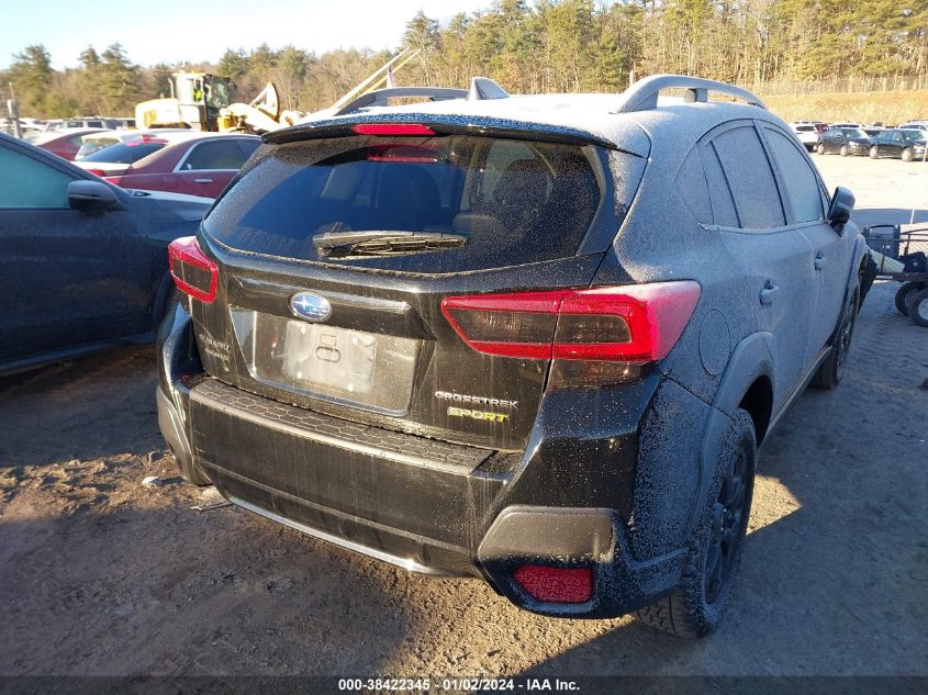 2021 Subaru Crosstrek Sport VIN: JF2GTHRC8MH221694 Lot: 38422345