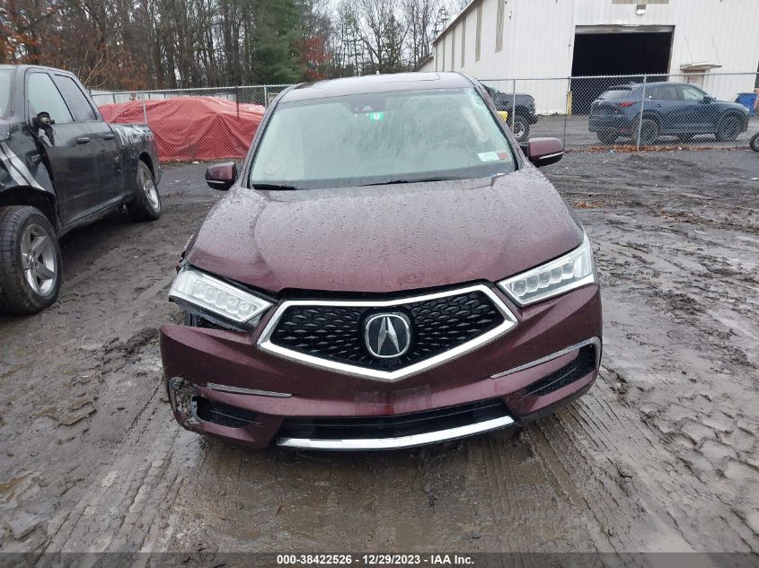 2017 Acura Mdx Technology Package VIN: 5FRYD4H57HB011295 Lot: 38422526