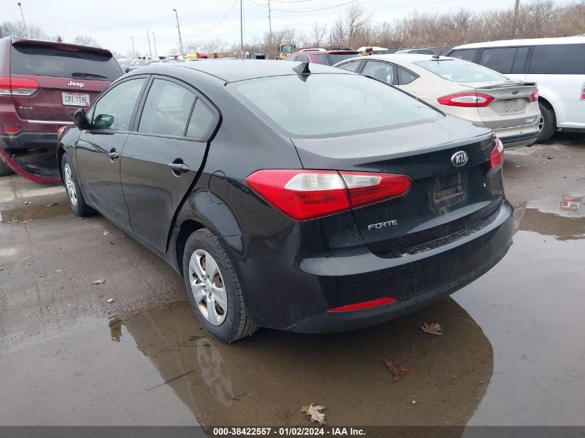 2014 Kia Forte Lx VIN: KNAFK4A66E5090566 Lot: 38422557