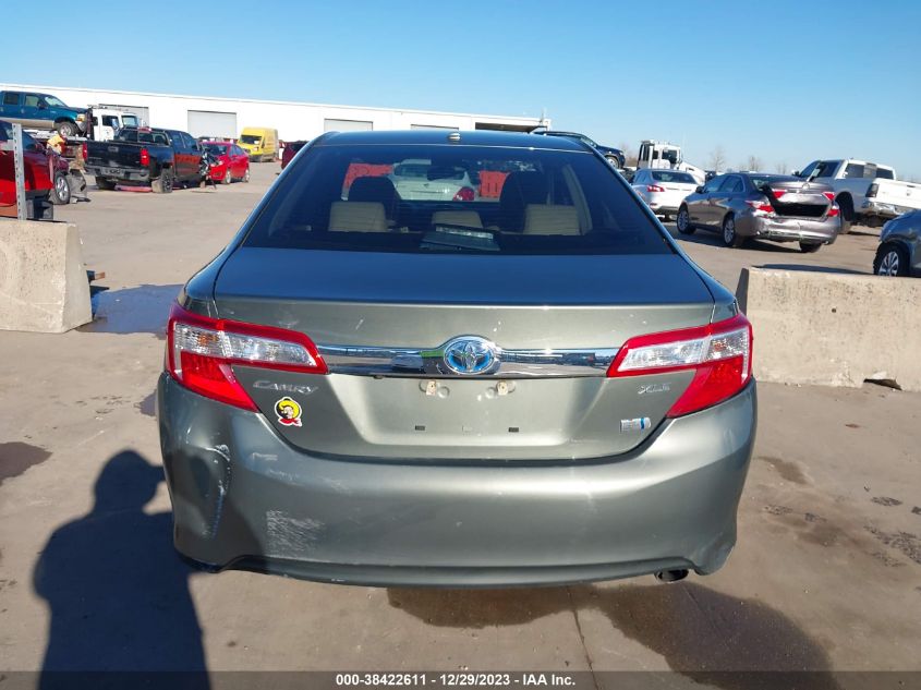 2013 Toyota Camry Hybrid Xle VIN: 4T1BD1FK5DU065786 Lot: 38422611