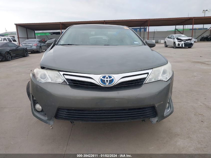 2013 Toyota Camry Hybrid Xle VIN: 4T1BD1FK5DU065786 Lot: 38422611