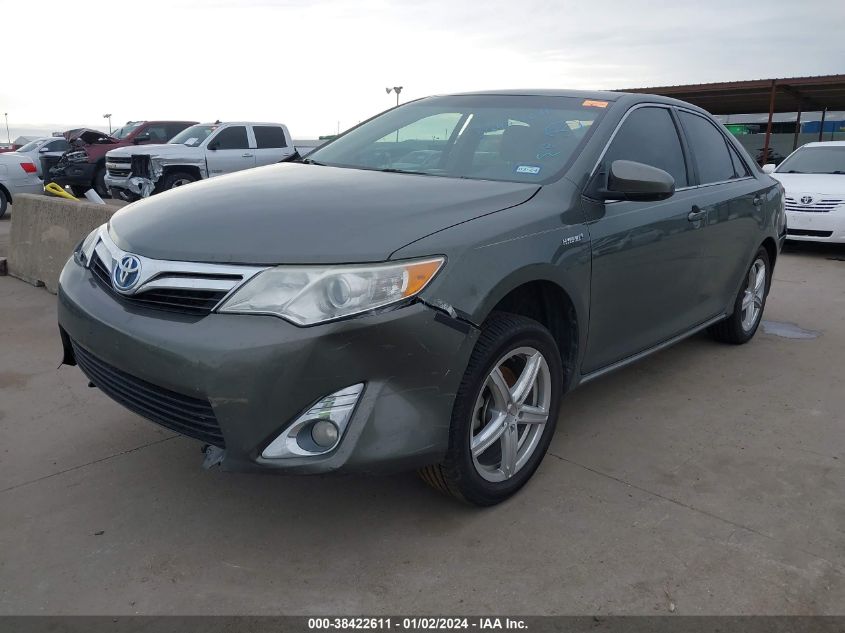 2013 Toyota Camry Hybrid Xle VIN: 4T1BD1FK5DU065786 Lot: 38422611