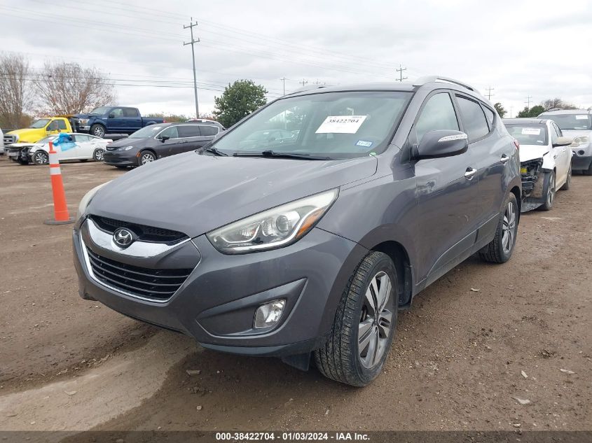 KM8JU3AG2FU052412 2015 Hyundai Tucson Limited