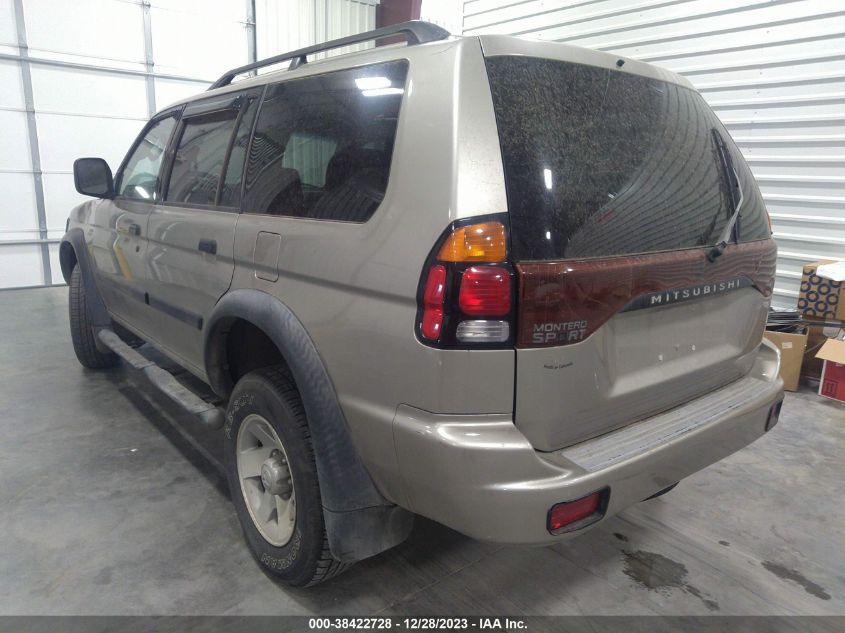 2003 Mitsubishi Montero Sport Es/Ls VIN: JA4LS21H23J004017 Lot: 38422728