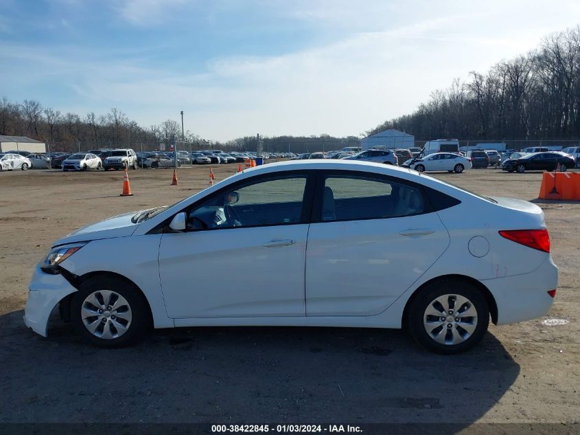 2015 Hyundai Accent Gls VIN: KMHCT4AE0FU883911 Lot: 38422845